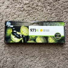 HP 971XL Genuine Ink , Yellow Fresh Ink New   picture