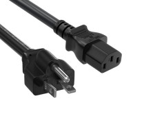 3ft NEMA 6-20P to C13 PDU Power Cord, 14 AWG SJT Heavy Duty, 15A/250V, UL Lis... picture