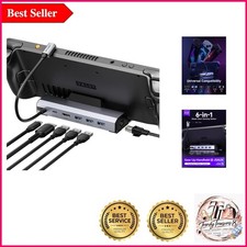 6-in-1 Ultra HD Gaming Dock with 4K120Hz, 100W PD, and Ethernet for Handheld ... picture