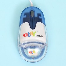Vintage Promotional eBay Aqua Style USB Computer Mouse *RARE* picture