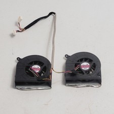 Lot of 2 AVC BASA0819R5U Cooling Fan Laptop Pair Black 5V 0.5A - 4-Pin picture