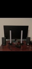 KOORUI 24 inch monitor with plug in speakers, and L.E.D lights picture