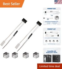 2 Pack Ceramic Heater and Thermistor Kit for Bambu Lab P1P/P1S, 24V 48W Ceram... picture
