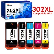 5x Compatible With 302XL Ink Cartridge For Epson Expression XP-6000 XP-6100 picture