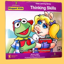 Vtg NEW Muppet Kids Thinking Skills CD-ROM Jim Hensons Brighter Child Homeschool picture