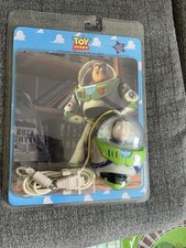 Toy Story Vintage 1999 Buzz Lightyear Computer Mouse And Mousepad Combo picture