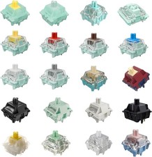 Gateron Series New and Classic Mechanical Keyboard Switches Sample Pack 20pcs picture