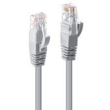 LINDY 7.5m Cat.6 U/UTP Network Cable, Grey 7.5m Grey picture
