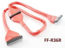 36 inch 34-Pin Round IDC Floppy 2-Drive/Device Red Cable -  CablesOnline FF-R36R picture