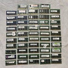 Lot of 53 Mixed Laptop Ram Memory From 256Mb to 4GB Hynix Samsung Kingston picture