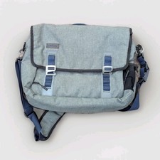 TIMBUK2 Grey/Blue Canvas Messenger Bag picture