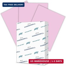 Hammermill 102269 Recycled Colored Paper, 20lb, 8 1/2 x 11, Lilac, 500 Sheets/Re picture