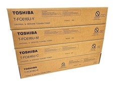 New OEM Toshiba eStudio 5516AC,6516AC,7516AC T-FC616U-C,M,Y,K Toner  picture