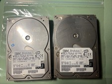 Lot of 2 IBM Deskstar 61.4GB IDE PATA 7200RPM Hard Drives IC35L060AVVA07-0 picture