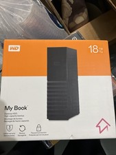 WD My Book 18TB USB 3.0 External Desktop Hard Drive (WDBBGB0180HBK-NESN) picture