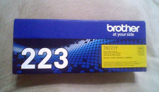 New Unused - Brother 223 Yellow Toner Cartridge TN-223Y picture