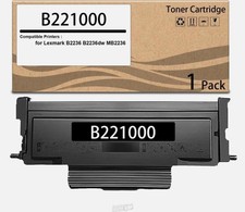 B221000 Black Toner Cartridge OEM Lexmark B2236 B2236dw MB2236 Printer picture