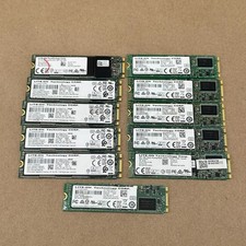 Lot of 11 Lite-On 128GB M.2 2280 SATA III SSDs CV8 CV3 L8H Mixed OEM Drives picture