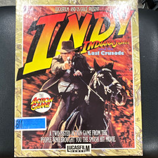 Lucasfilm Games Indiana Jones Last Crusade: The Action Game IBM PC 5.25
