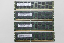 Set of 4 8GB (32GB) Micron DDR3-1333 PC3-10600R 2Rx4 ECC Server Memory RAM picture