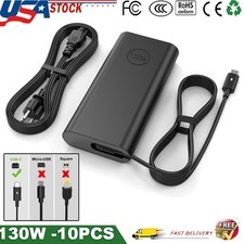 Lot 10Pcs 130W USB-C Adapter Charger For Dell XPS 12 2in1 7370 Precision 5530 picture