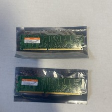 2X Hynix 128MB DDR 400 RAM PC2-3200U-30330 CL3 HYMD216646A6J-D43 AA-A picture