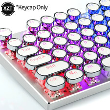 104Pcs/Set Universal Round Key Cap Keycaps for Cherry MX Mechanical Keyboard picture