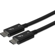 StarTech 2.6ft (80cm) Thunderbolt 3 Cable, 40Gbps, 100W PD, 4K/5K Video, picture