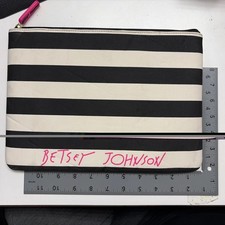Betsey Johnson iPad Tablet Make-Up Multi Purpose Pouch Bag 12