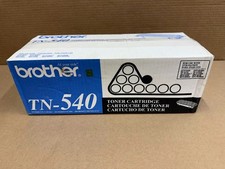 Sealed Brother TN 540 Black Laser Toner Cartridge Brand New picture