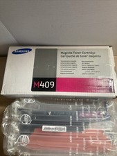 Samsung M409S CLT-M409S Magenta Toner Cartridge New Open Box picture