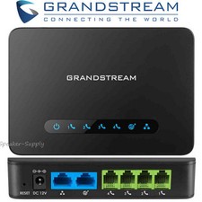 Grandstream HT814 Analog Telephone Adapter 4 FXS Port Gigabit Router ATA picture