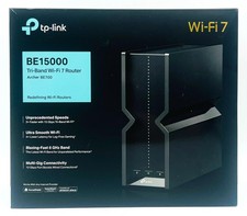 TP-Link Archer BE700 BE15000 Tri-Band WiFi 7 Router 2.5Gbps Ports VPN MLO TESTED picture