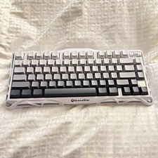 GravaStar Mercury K1 Mechanical Illuminated Keyboard Gradient White picture
