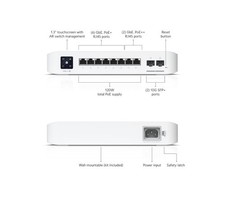 Ubiquiti UniFi USW-Pro-8-PoE 8-Port PoE Layer 3 10GbE SFP+ 120W picture