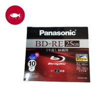 PANASONIC BD-RE 25GB 10 Pack Unsealed Brand New Japan LM-BE25H10N Used Japanese picture