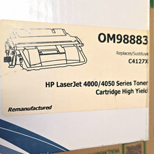 OfficeMax OM98883 Black Reman Laser Toner Cartridge C4127X for HP 4000/4050 picture