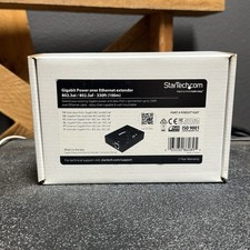 StarTech.com POEEXT1GAT 1-Port Gigabit PoE+ Extender - 802.3at and 802.3af - 100 picture