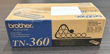 Brother TN-360 High Yield Toner Cartridge - Black - OEM Genuine Original picture
