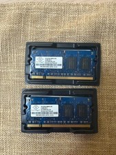Nanya 1GB (2x512MB) DDR2 533MHz PC2-4200S SODIMM Laptop RAM NT512T64UH8B0FN-37B picture