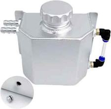 1L Universal Aluminum Radiator Coolant Overflow Expansion Tank Recovery picture