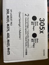 Genuine HP LaserJet 305X Black Toner OEM Cartridge CE410X - New & Sealed picture