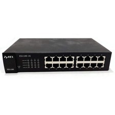 ZyXEL ES-1100-16-16 Port 10/100 unmanaged Switch. Made in China picture