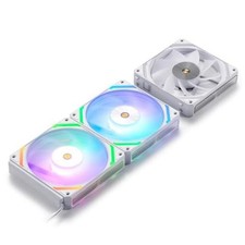 CF-121D 120mm PC Case Fan, Daisy-Chain Connection, 5V 3Pin ARGB Reverse White picture