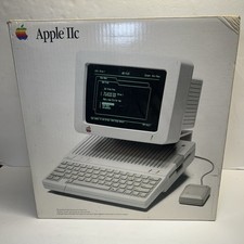 Vintage 1984 Original Apple IIc Model A2S4000 Computer Original BOX ONLY picture