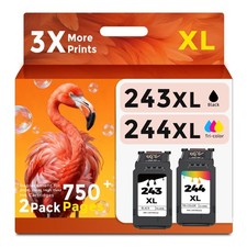 Ubinki 243XL 244XL Compatible Ink Cartridge Replacement for Canon 243 244 XL ... picture