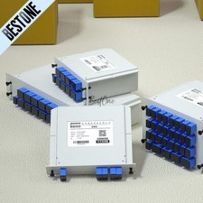 SC UPC 1x2/4/8/16/32/64 1:2 PLC Fiber optical splitter SM FTTH CATV splitter lot picture