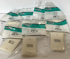 Panduit CFP2IW 2-Port Mini-Com Faceplate Off-White NEW 7 pieces picture