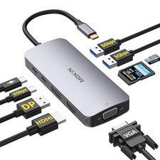 MOKiN 9 IN 1 USB C to HDMI Adapter for MacBook Air/Pro picture