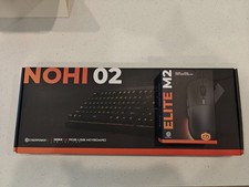 CyberPowerPC NOHI 02 RGB LED Wired Gaming Keyboard & Elite M2 Mouse Bundle - New picture